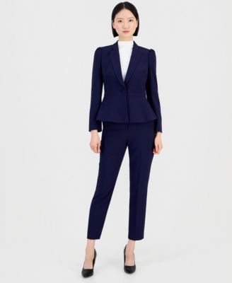 Belted Wrap Pant Suit Set