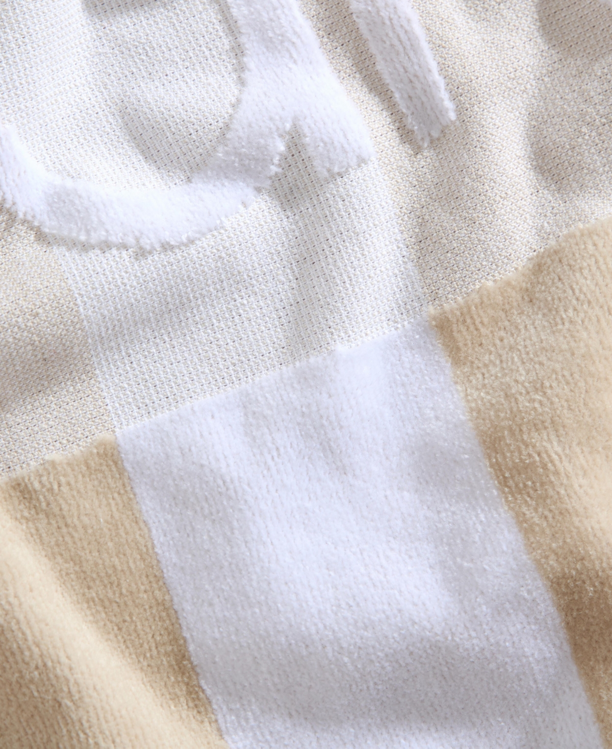 Calvin Klein Beach Stripe Logo Cotton 2-Pc. Towel Set, 70" x 40"