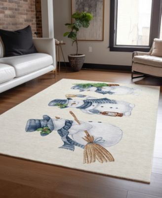 Holiday Washable Indoor/Outdoor ACN1826 2'6"x3'10" Area Rug