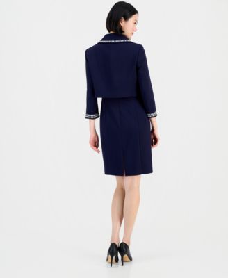 Beaded Dress Suit Set