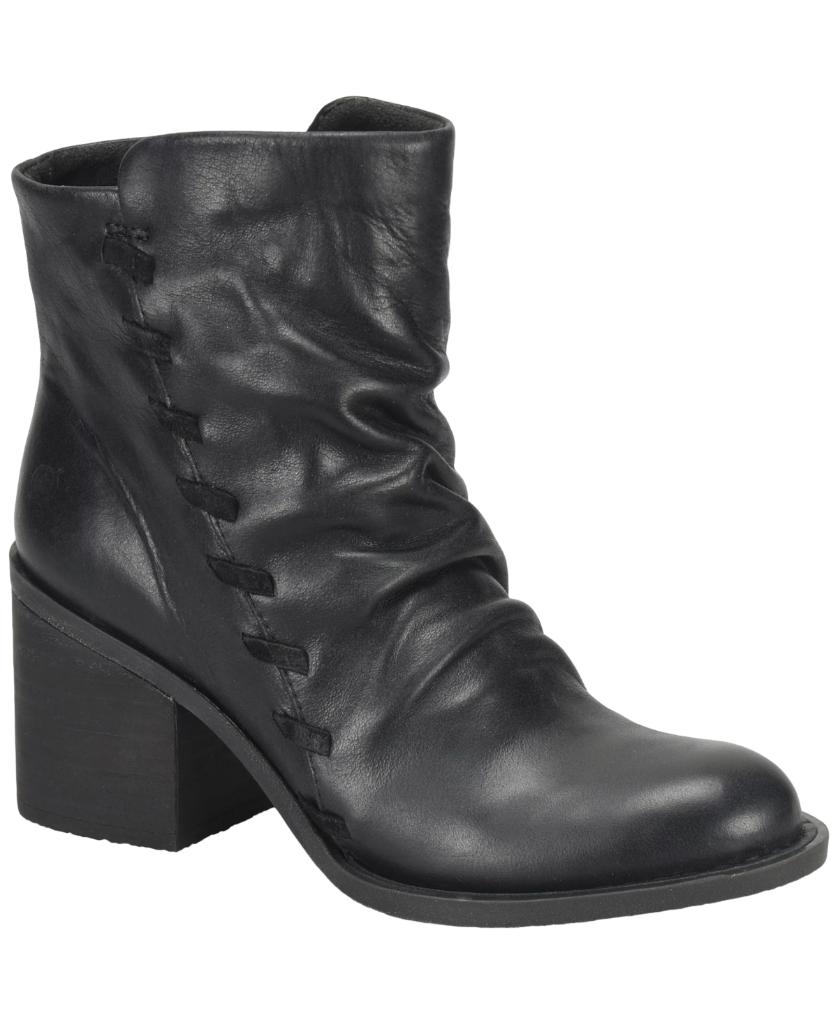 Born Women's Toni Block Heel Booties In Black
