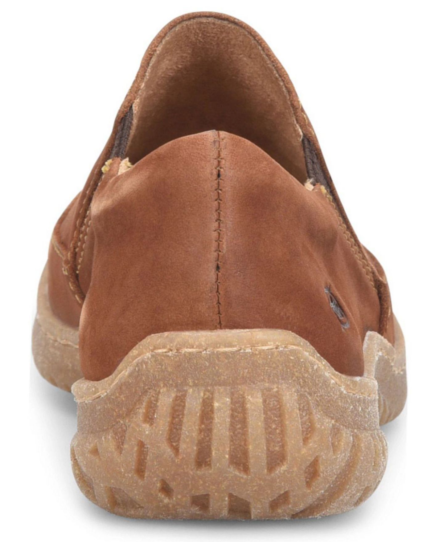 Женские кроссовки Born Breck Slip On, цвет: Рыжевато-коричневый нубуковый — фото 3