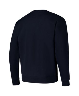 Men's and Women's Navy Connecticut Sun Bloom Crew Pullover Sweatshirt