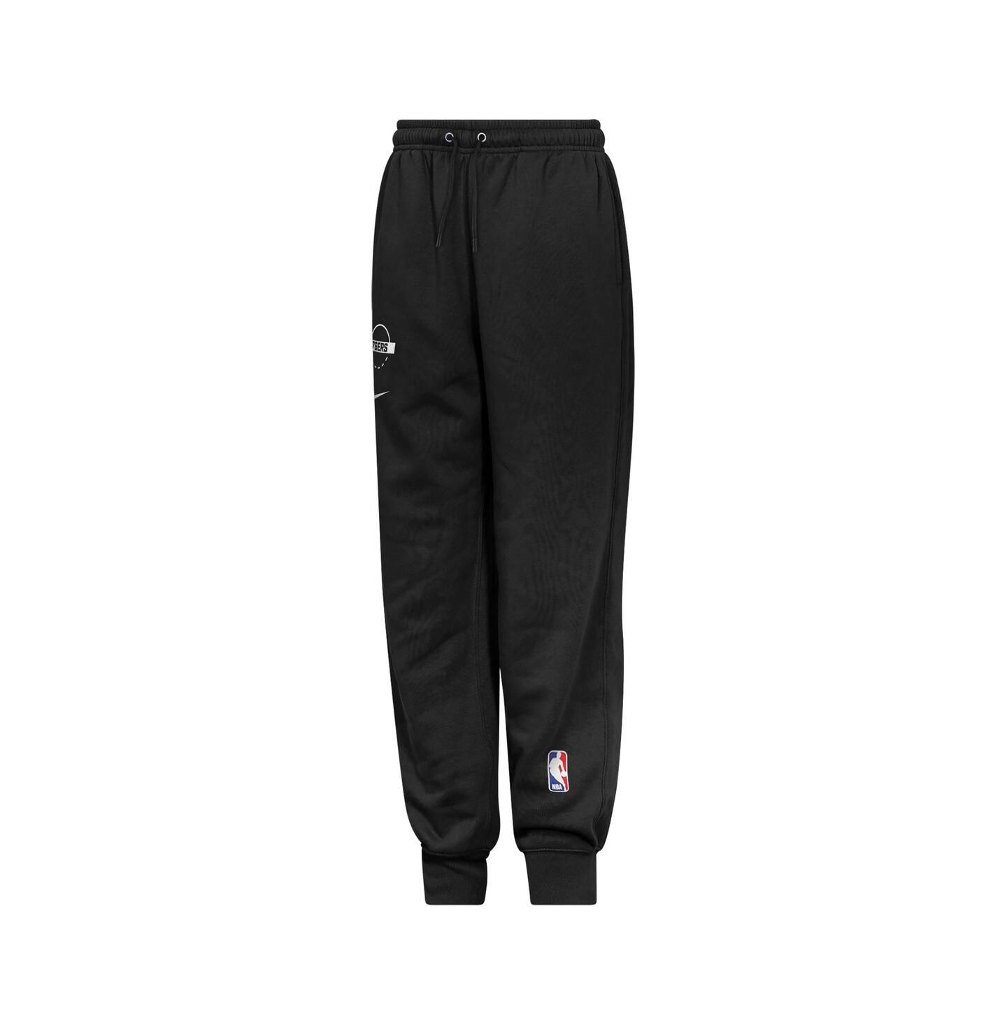 Детские брюки Nike Black Philadelphia 76ers Club Fleece Practice Jogger — фото 4