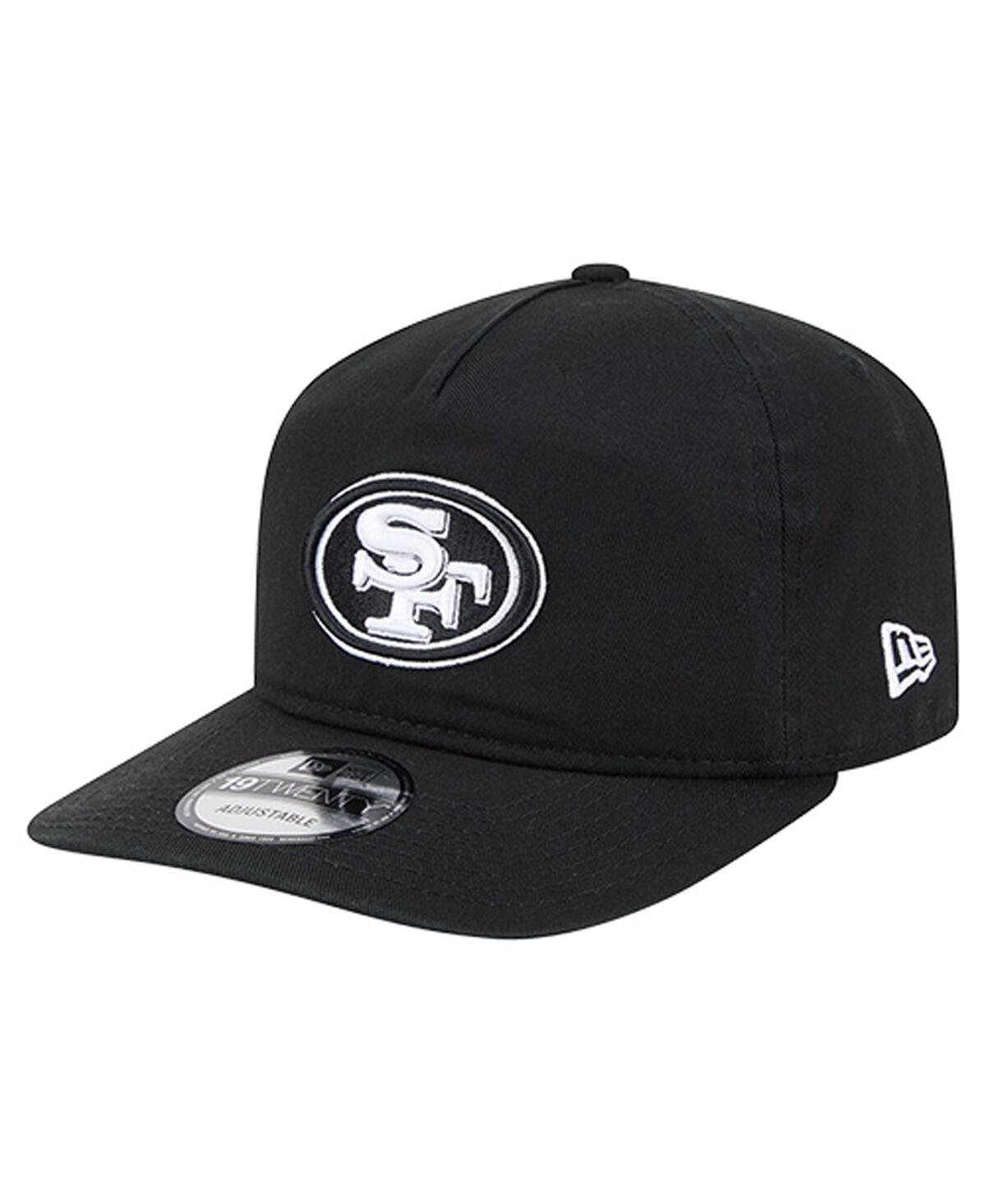 New Era Men'sâ Black/white San Francisco 49ers 19twenty Adjustable Hat In Brown
