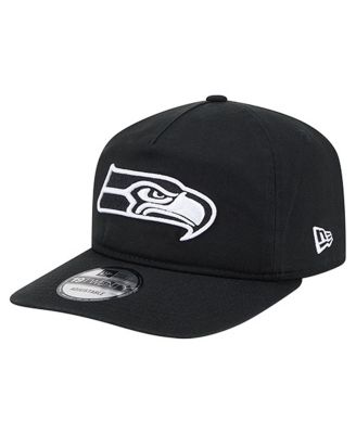 New Era - Men's&nbsp;Black/White Seattle Seahawks 19TWENTY Adjustable Hat