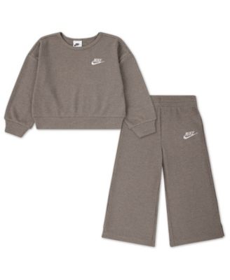 Girls' 2T-6X Waffle Knit Top and Pants, 2-Piece Set