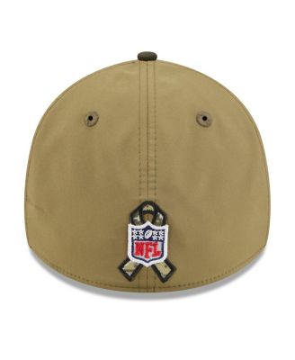 Men's Green/Dark Green Miami Dolphins 2025 Salute to Service 39THIRTY Flex Hat