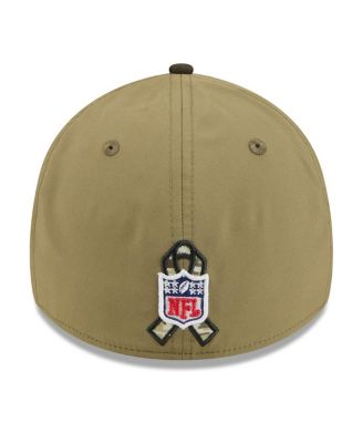 Men's Green/Dark Green New York Jets 2025 Salute to Service 39THIRTY Flex Hat