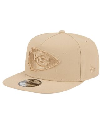 New Era - Men's&nbsp;Light Beige Kansas City Chiefs Color Pack A-Frame 9FIFTY Snapback Hat