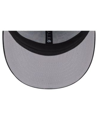 Men's&nbsp;Gray/Black Chicago Blackhawks Wool Pin Low Profile 9FIFTY Snapback Hat