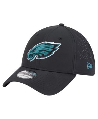 New Era - Men's&nbsp;Black Philadelphia Eagles Night 39THIRTY Flex Hat