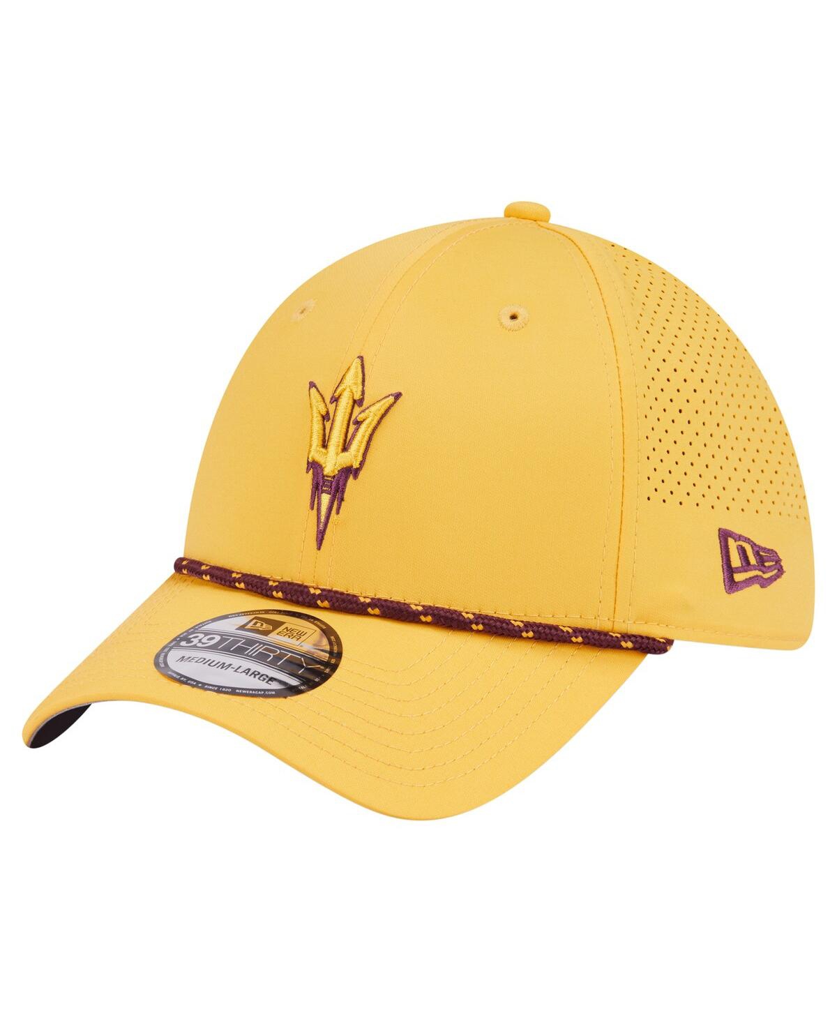 New Era Men'sâ Gold Arizona State Sun Devils Rope 39thirty Flex Hat In Gold