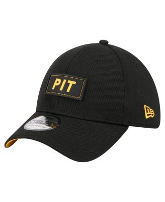 New Era - Men's&nbsp;Black Pittsburgh Steelers Scoreboard 39THIRTY Flex Hat