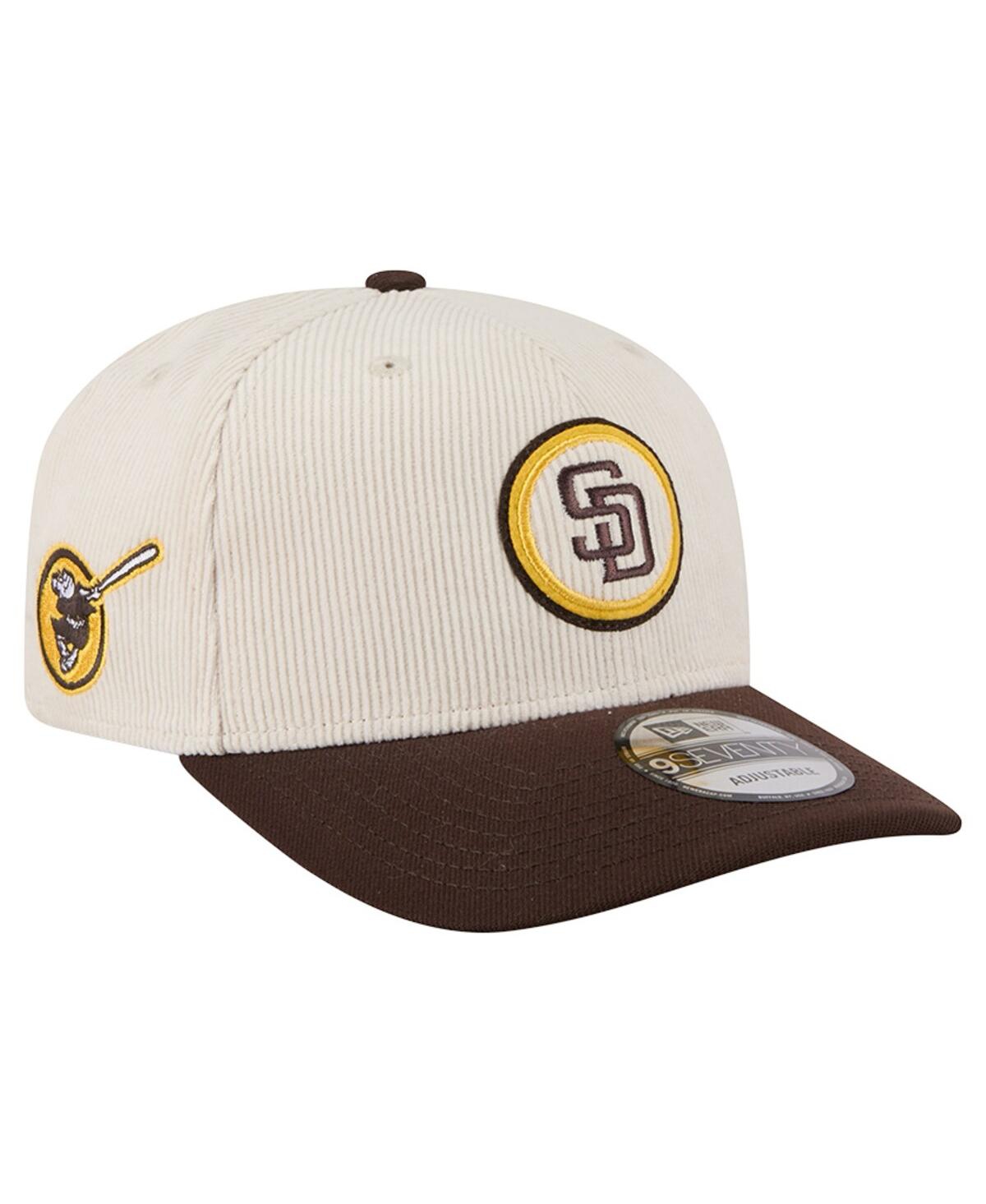 New Era San Diego Padres  Padres 9seventy Cord Loyal Cap In Neutral