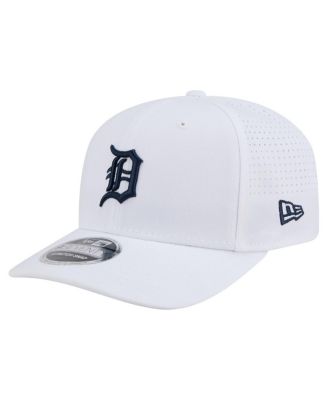 New Era - Men's White Detroit Tigers COOLERA 9SEVENTY Adjustable Hat