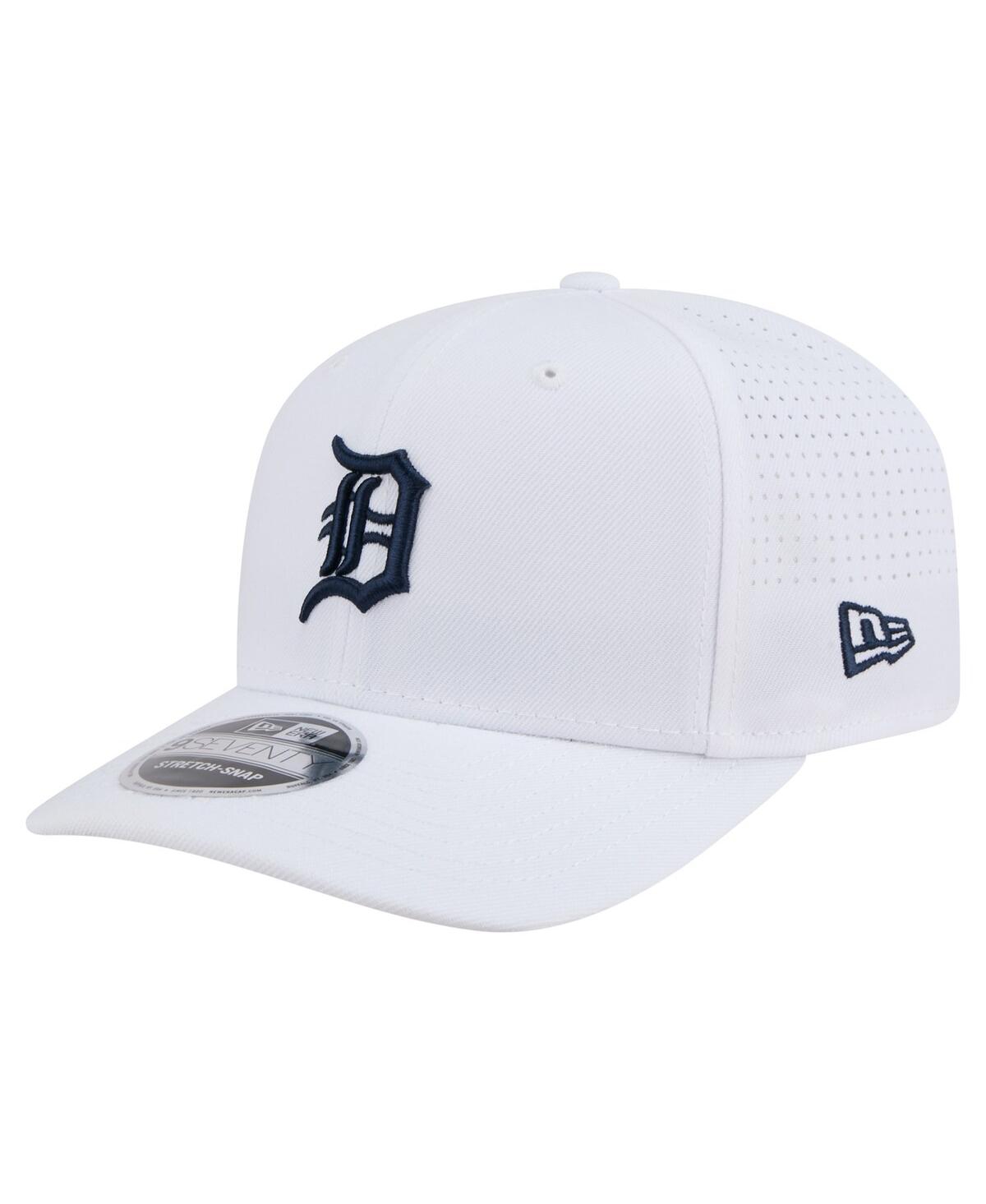 New Era Men's White Detroit Tigers Coolera 9seventy Adjustable Hat In White