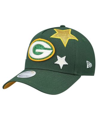 New Era - Women's Green Bay Packers Stardom A-Frame 9FORTY Adjustable Hat