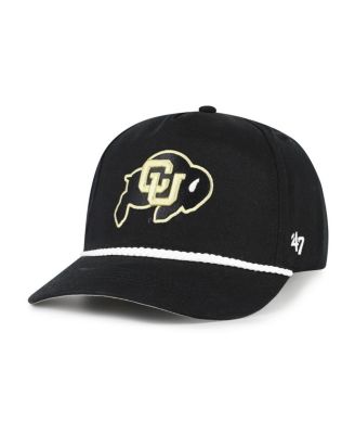 Men's Black Colorado Buffaloes Rope Hitch Adjustable Hat