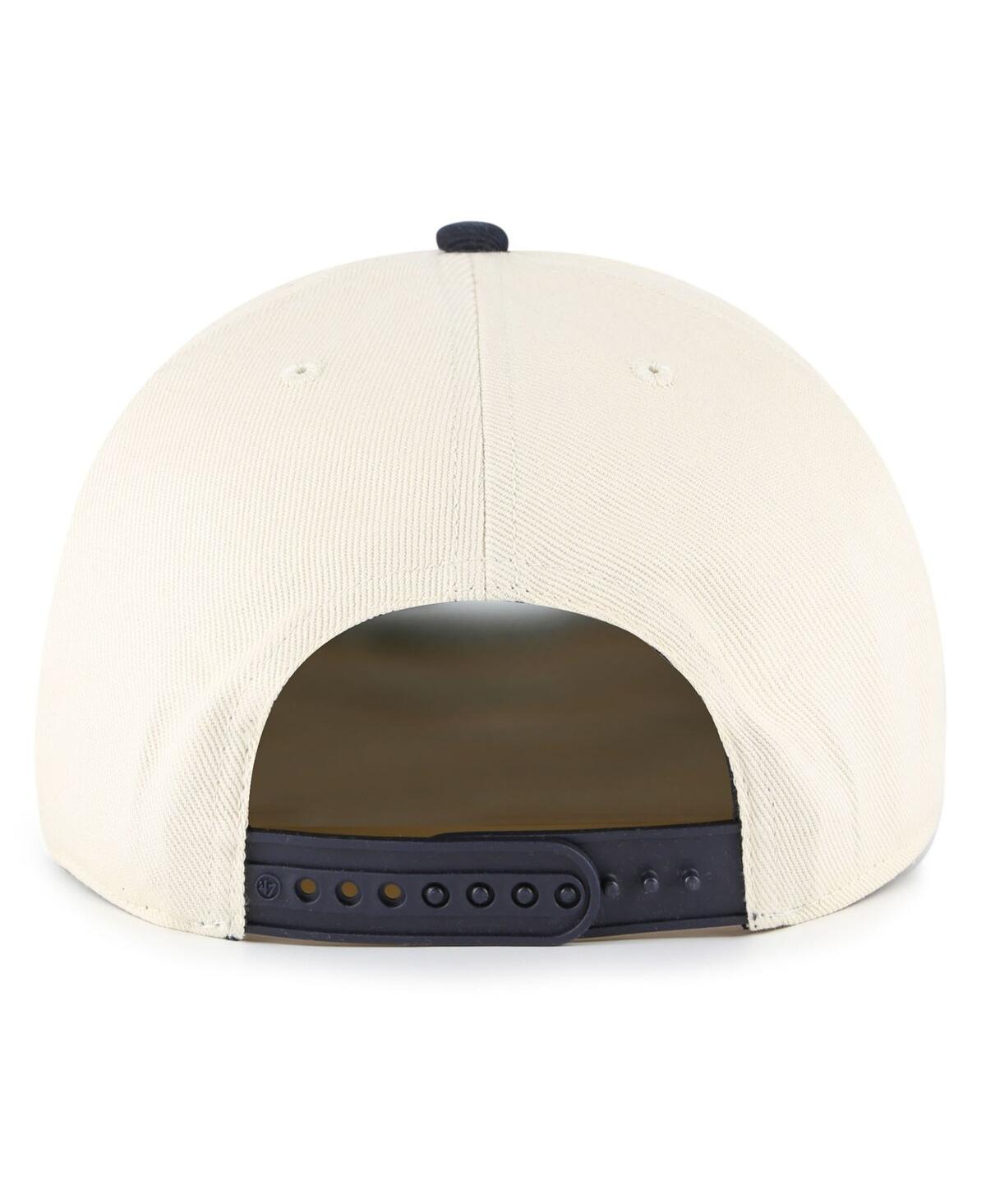 47 Brand Men's Natural Arizona Wildcats Pomona Two-tone Rope Hitch Adjustable Hat In Neutral