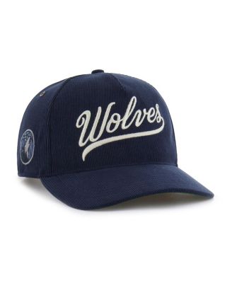 '47 Brand - Men's Navy Minnesota Timberwolves Golden Age Relaxed Corduroy Hitch Adjustable Hat