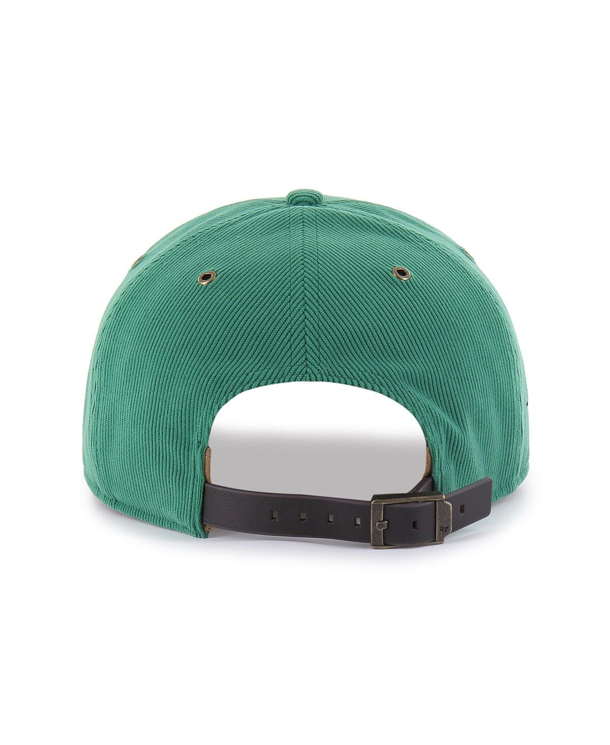 47 Brand Men's Kelly Green Boston Celtics Golden Age Relaxed Corduroy Hitch Adjustable Hat In Green