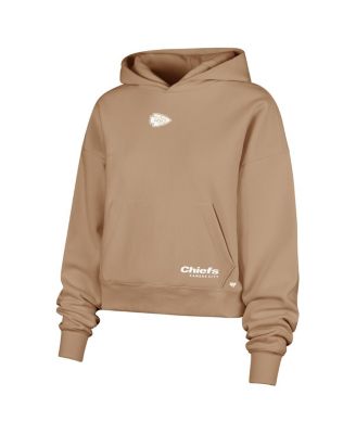Women's Brown Kansas City Chiefs Sue Foundation Portabella Hoodie Sweatshirt