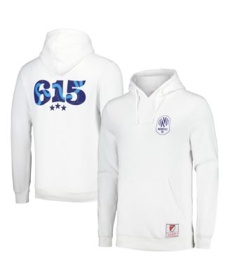 Mitchell & Ness - Men's White Nashville SC 2024 Jersey Hook 615 Pullover Hoodie