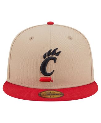 Men's&nbsp;Khaki Cincinnati Bearcats Two-Tone 59FIFTY Fitted Hat