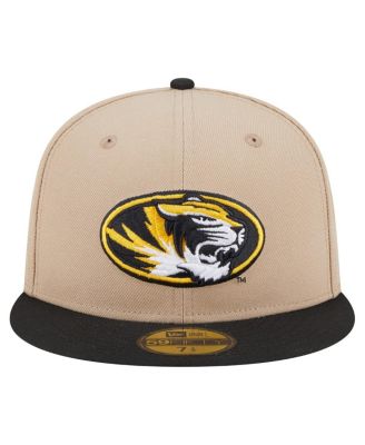 Men's&nbsp;Khaki Missouri Tigers Two-Tone 59FIFTY Fitted Hat
