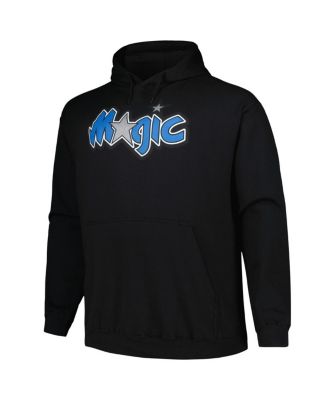Men's Black Orlando Magic Hardwood Classics Big Tall Pullover Hoodie