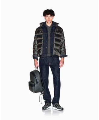 Men's Short Sleeve Mercerized Cotton Jacquard Polo Shirt