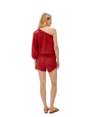 Women's Labeca London Capri Linen Shorts