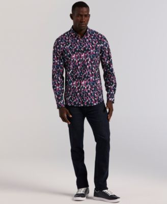 Men's Long-Sleeve Slim Fit Shirt