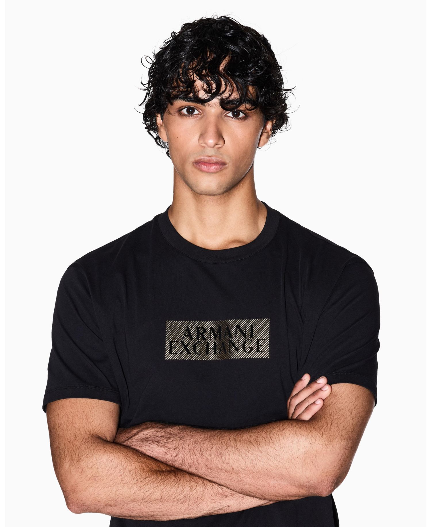 Men's Gold Logo Graphic T-Shirt
