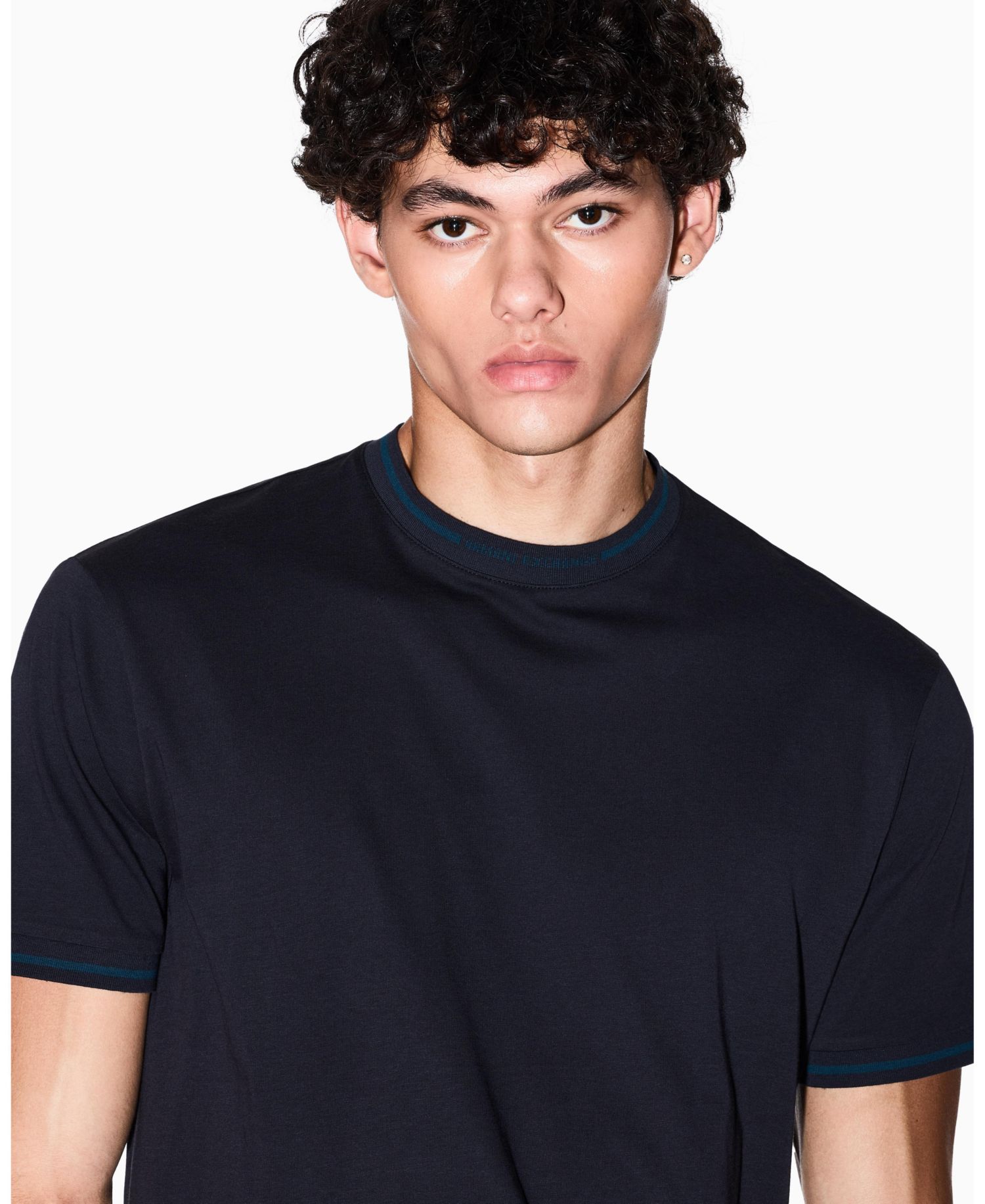 Men's Tipped Logo T-Shirt