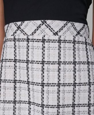 Women's Mock Neck Flounce Hem A-Line Dress