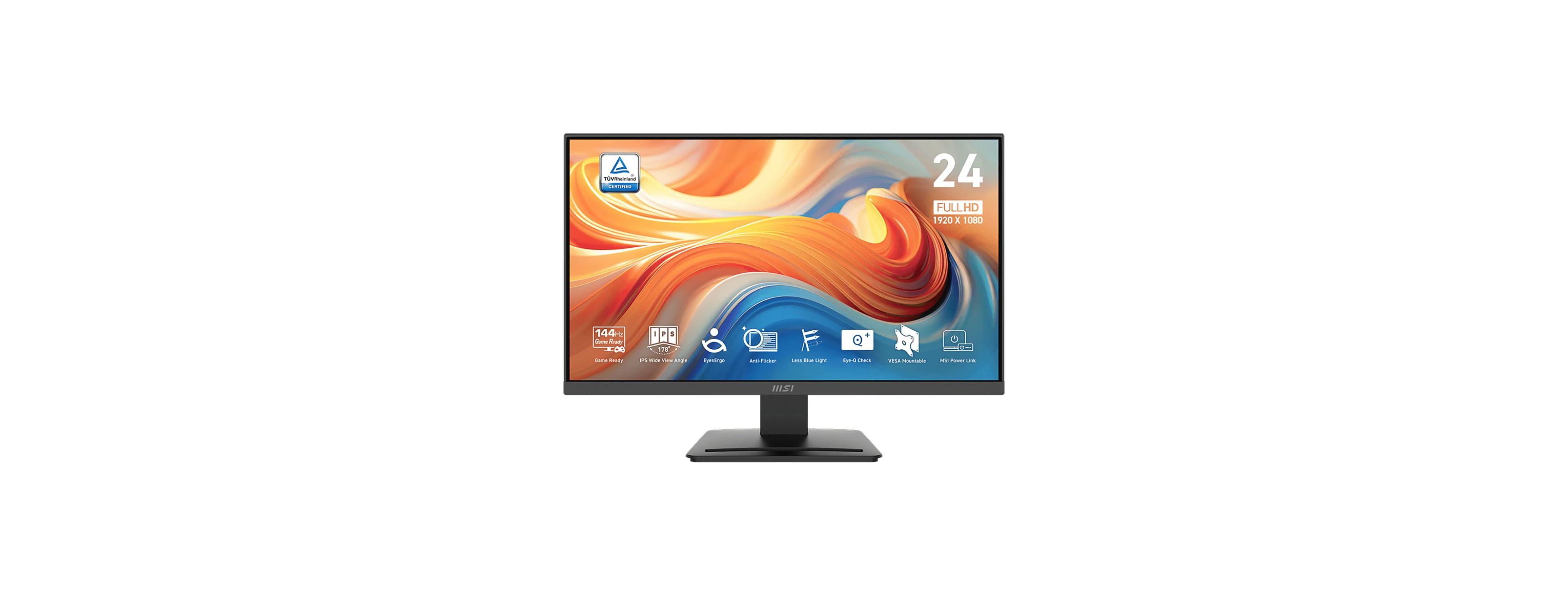 Msi Pro MP243L E14 23.8" Ips Full Hd 144Hz Hdr Computer Monitor