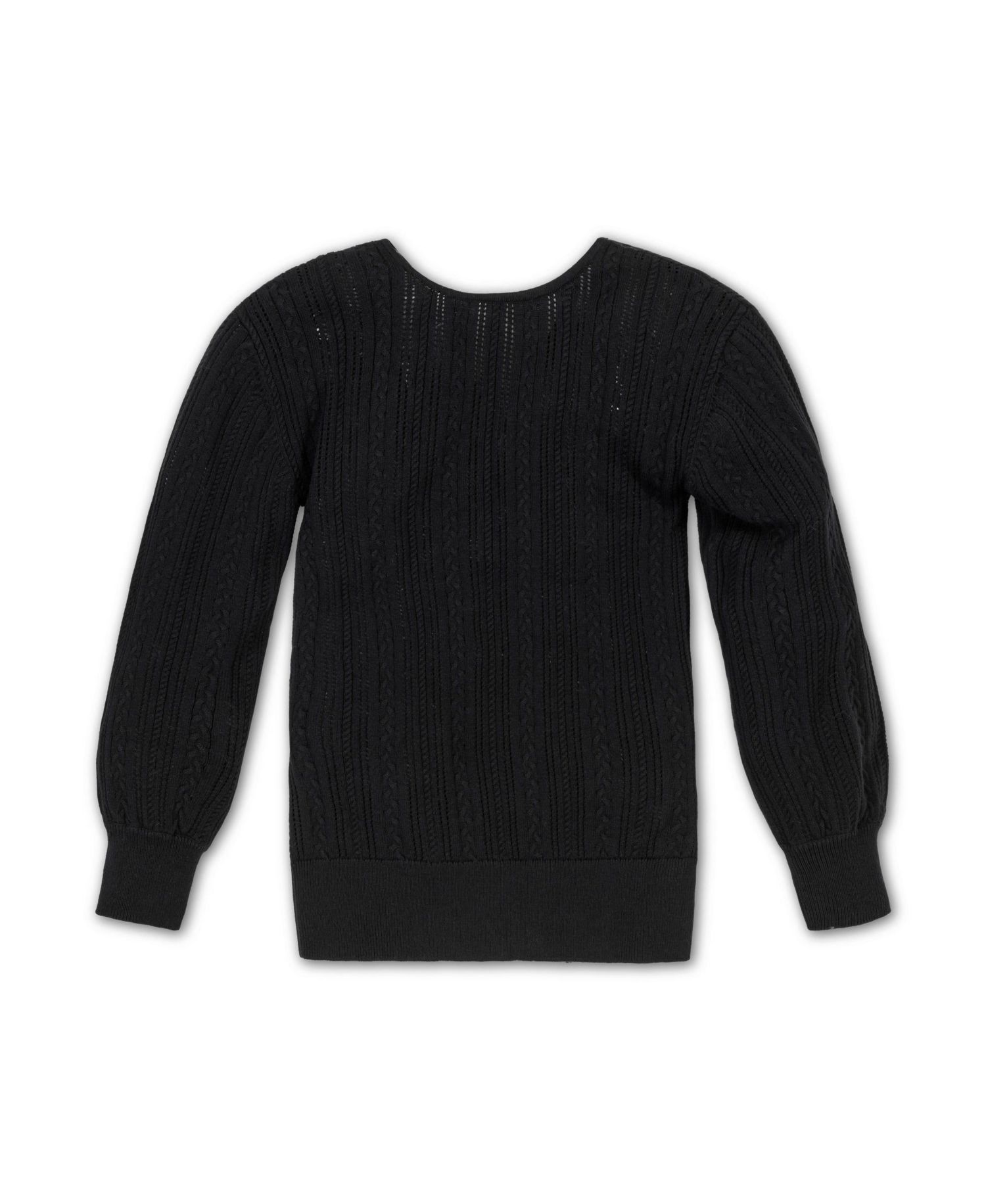 Women's Hope and Henry Long Sleeve Reversible Cable Wrap Sweater