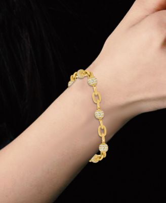Diamond Bracelet (1-1/2 ct. t.w.) in 14k Yellow Gold