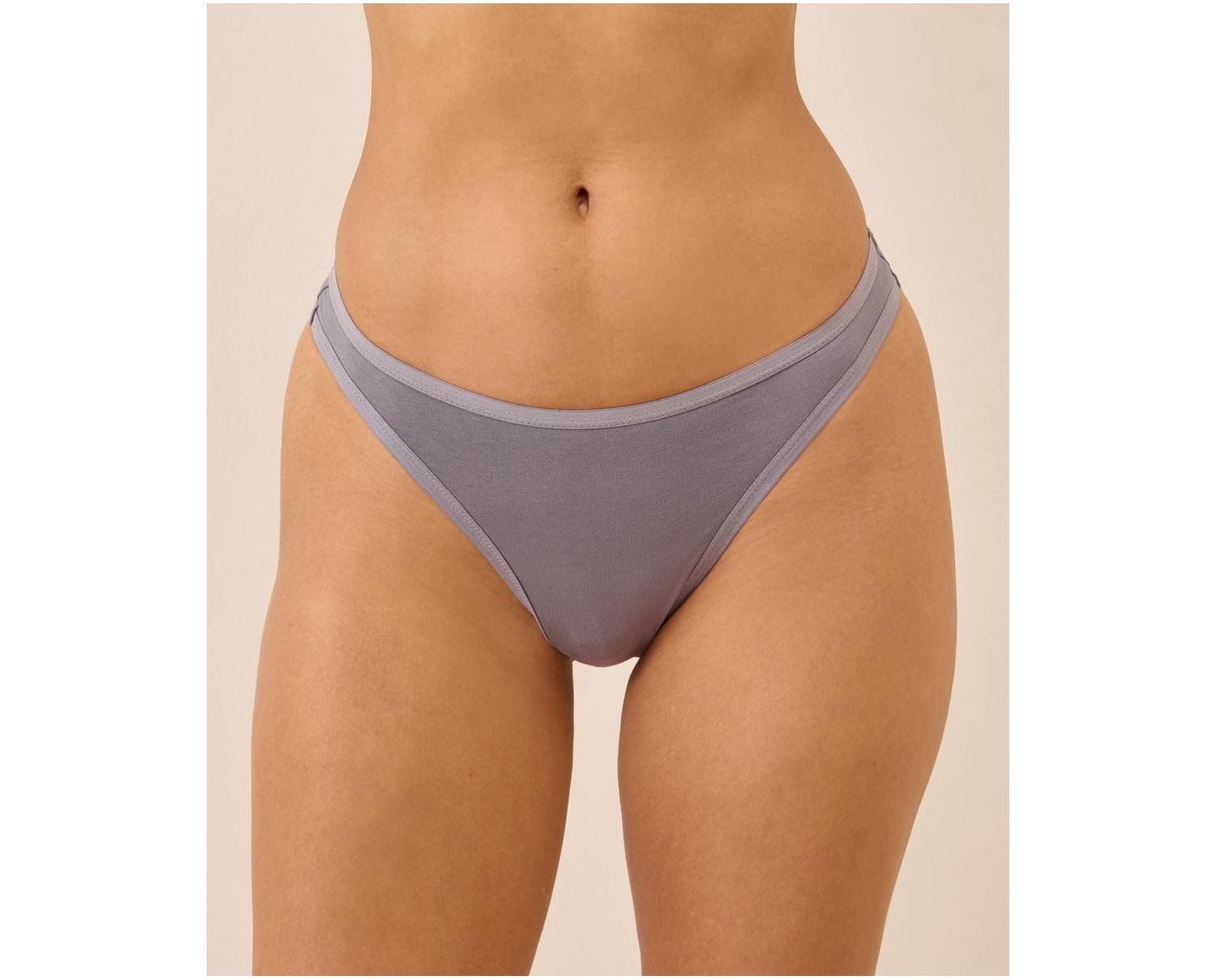 Everyday Mid Rise Thong 5-Pack