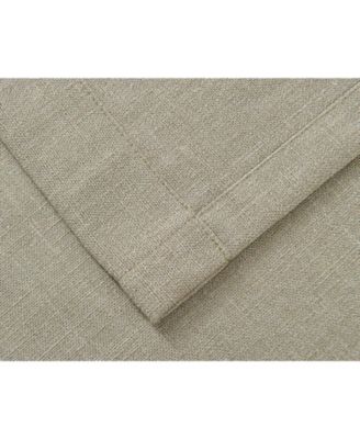 Oversized Grommet Top Window Valances - Aqua