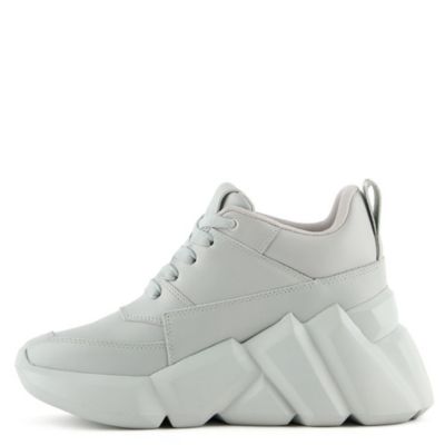 Womens Space Kick Max Nappa And Sheep Leather Upper Sneakers