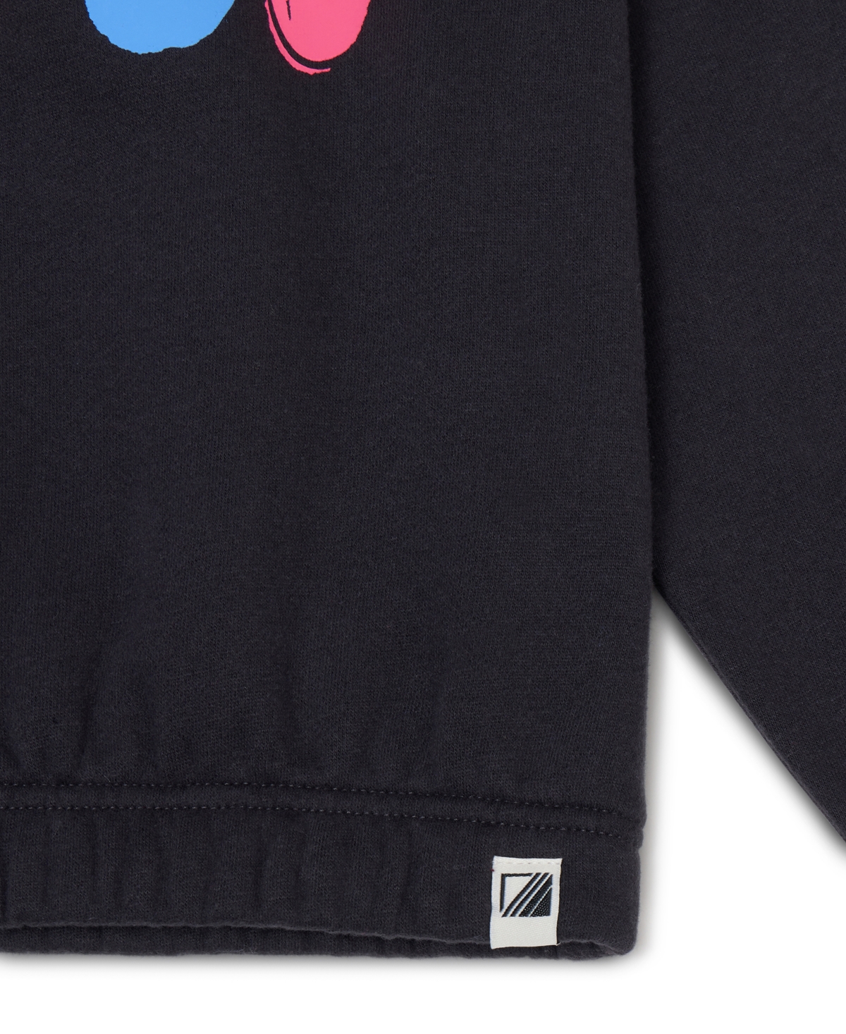 Color Lab Girls 2t-6x Crewneck Long Sleeve Sweatshirt In Black