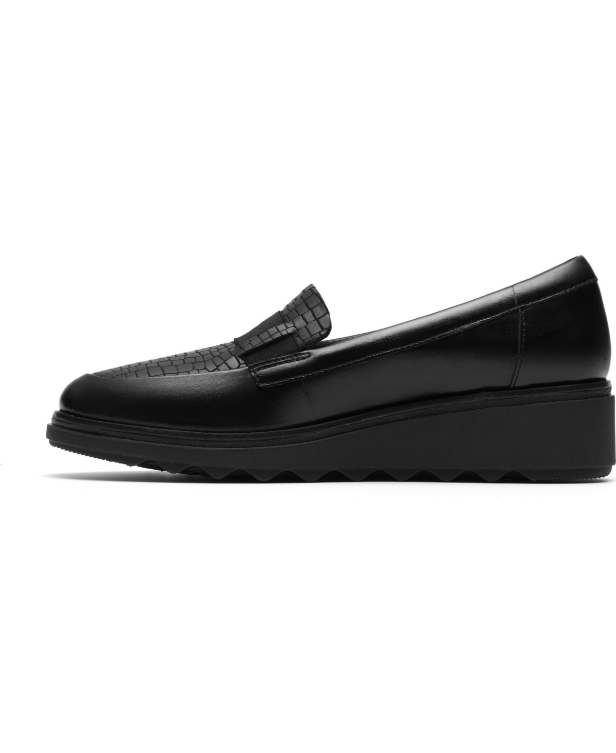 Clarks Women's Sharon Pace Slip-on Loafers In Black