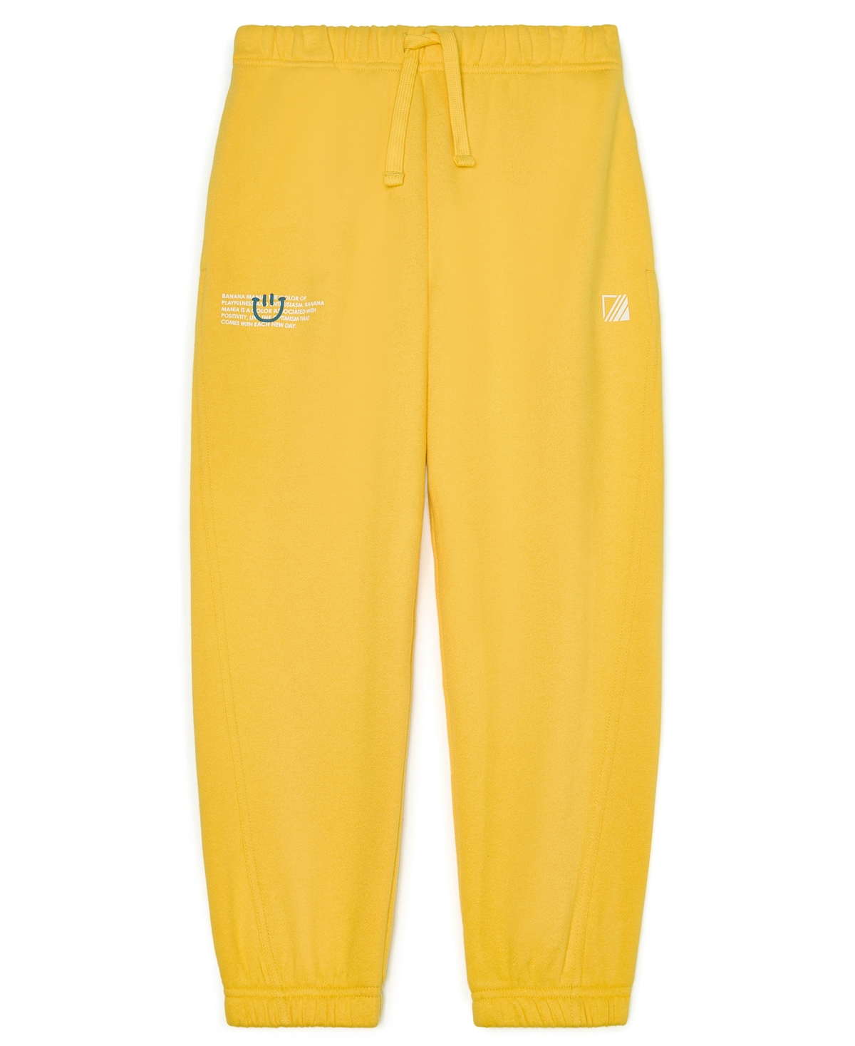 Color Lab Unisex 2t-6x Pull-on Fleece Jogger Pants In Yellow