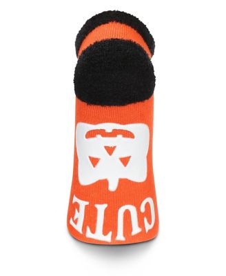 Women's Spooky Cat Low-Cut Non-Skid Socks