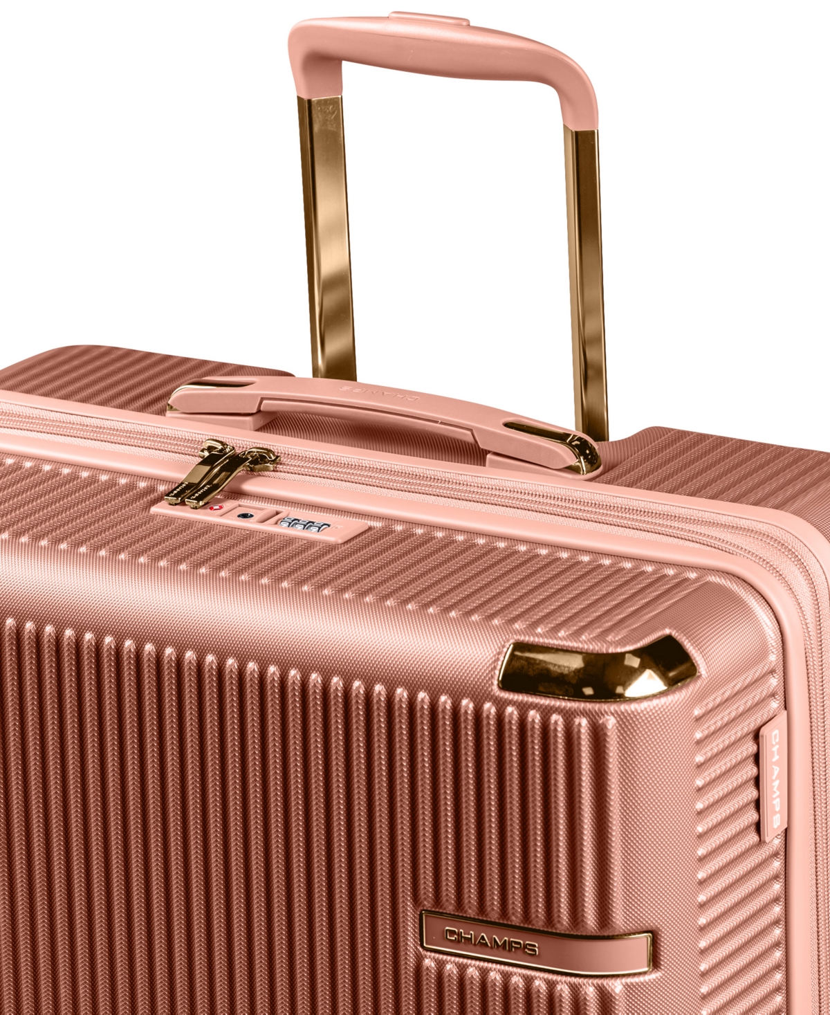 Champs Legacy Collection 3-pc. Hardside Luggage Set In Gold