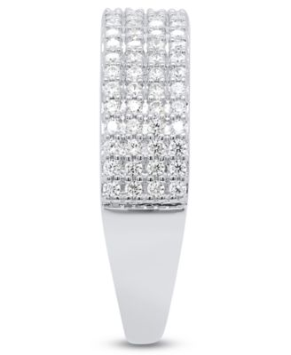 White Diamond Ring (1/2 ct. t.w.) in Sterling Silver