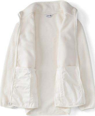 Plus Size Cozy High Pile Full Zip Fleece Jacket